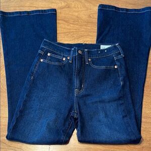 GAP 70’s Flare High Rise Jeans with Classic Indigo Wash